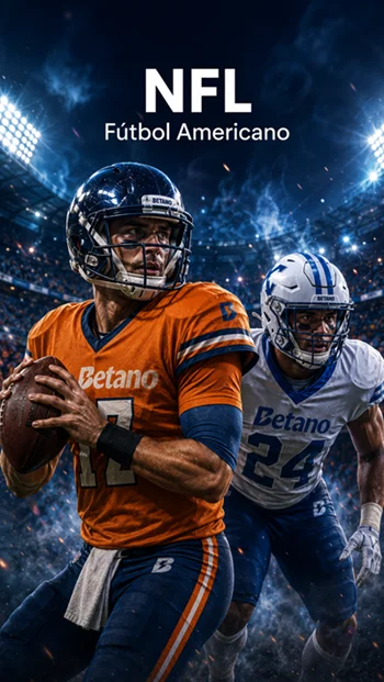 NFL de futbol americano en Betano