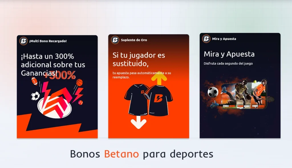 Bonos de Betano para apuestas deportivas